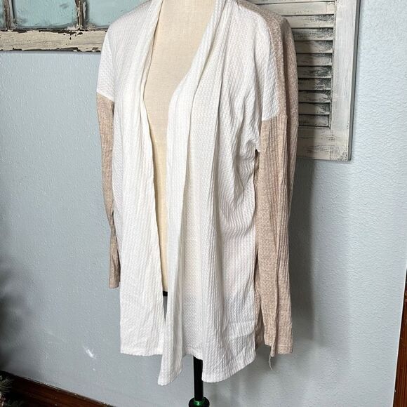 Bobeau Knitted Sweater Open Front Women's Cardigan Size Large - Picture 2 of 9